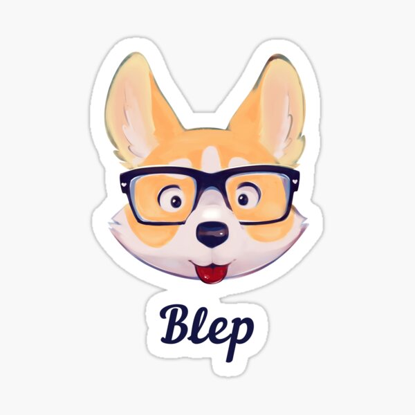 Woof Sticker