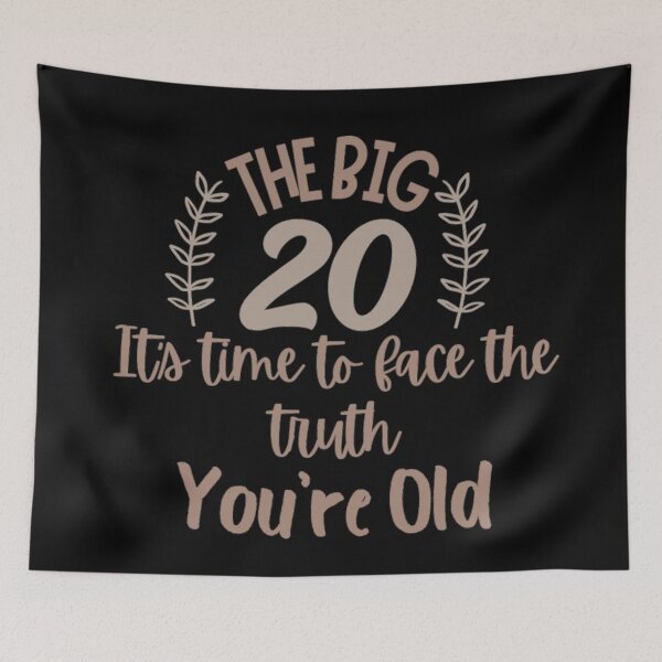 Item preview, 20th Birthday Gift Funny 20 Years Old designed and sold by NishiiAgrawal.