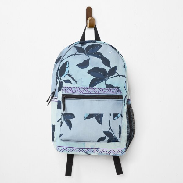 Item preview, leaf blue pattern designed and sold by HAIFAHARIS.