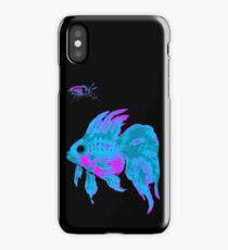 cool electric goldfish & bug iPhone Case/Skin