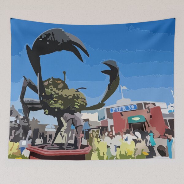 Item preview, Pier 39 Painting designed and sold by Positive Lad.