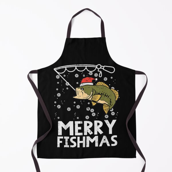 Item preview, Merry Fishmas Fish Fishing Xmas PJs Christmas Pajama designed and sold by pinkard.