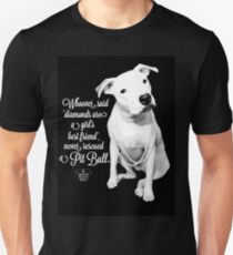 Girls Best Friend Rescued Pit Bull Unisex T-Shirt