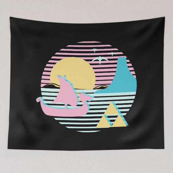 Item preview, Great Sea Sunset Retro designed and sold by Eraiszaretuiok.