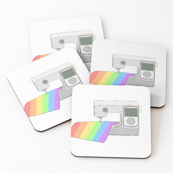 Item preview, Sewing Machine (Pastel Rainbow) designed and sold by nklange240.