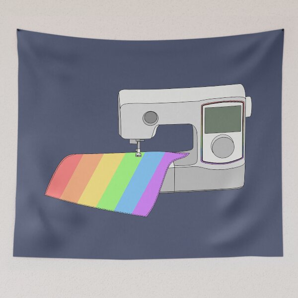 Item preview, Sewing Machine (Pastel Rainbow) designed and sold by nklange240.