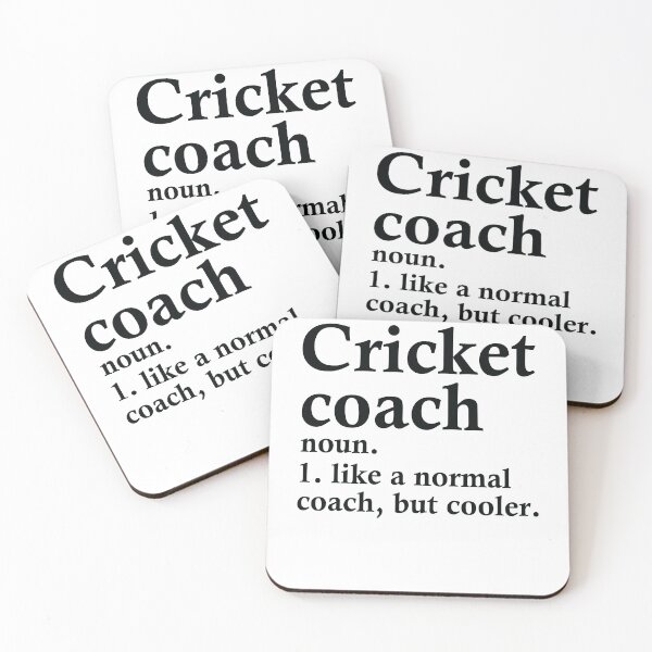 Item preview, Cricket Coach Definition designed and sold by woodesigner.