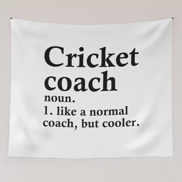 Item preview, Cricket Coach Definition designed and sold by woodesigner.