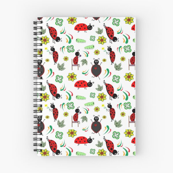 Item preview, Cute ladybug pattern with different shapes designed and sold by With My Hands By K.