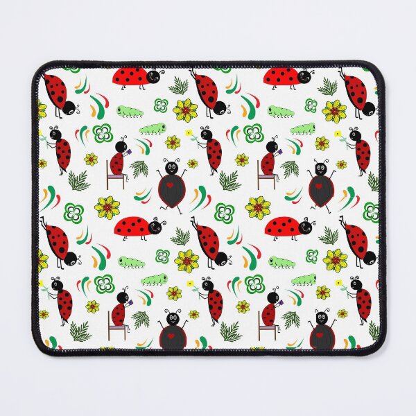 Item preview, Cute ladybug pattern with different shapes designed and sold by With My Hands By K.