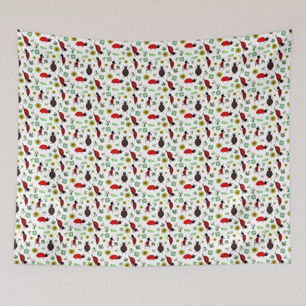 Item preview, Cute ladybug pattern with different shapes designed and sold by With My Hands By K.