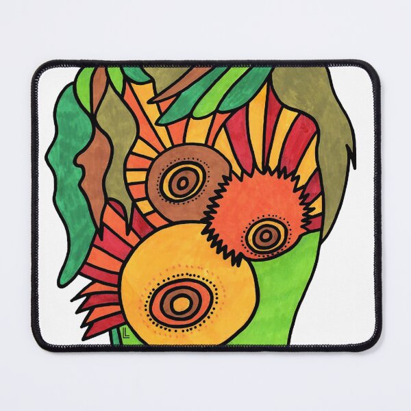 Item preview, '3 Sunflowers on a Vase’ © Lana Levi Inspired by Van Gogh’s ‘Three Sunflowers in a Vase’ designed and sold by Lana Levi.