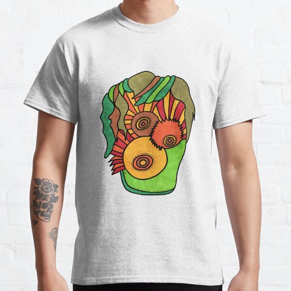'3 Sunflowers on a Vase’ © Lana Levi Inspired by Van Gogh’s ‘Three Sunflowers in a Vase’ Classic T-Shirt