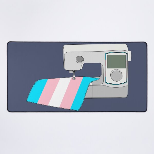 Item preview, Sewing Machine (Transgender Pride Flag) designed and sold by nklange240.