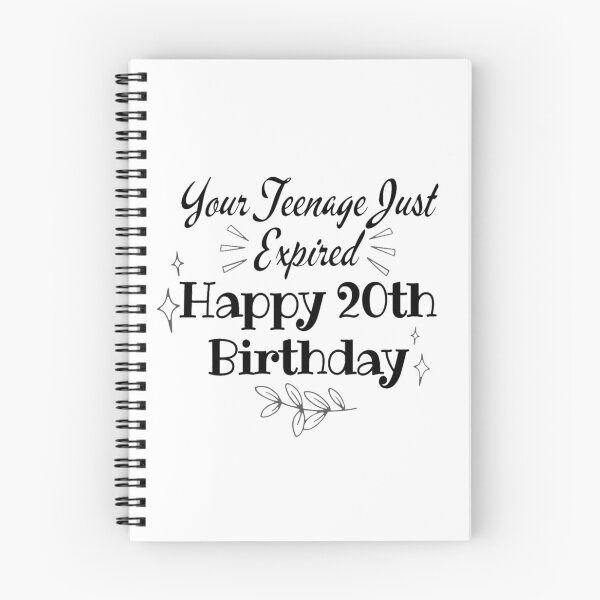 Item preview, Happy 20th Birthday for 20 Years Old designed and sold by NishiiAgrawal.