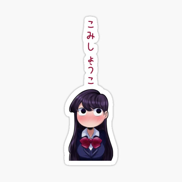 Komi Can't Communicate Komi Shoko Tadano Hitohito Osana Najimi Stickers  Anime Cosplay Luggage Guitar DIY Cartoon Scrapbook Decal - AliExpress