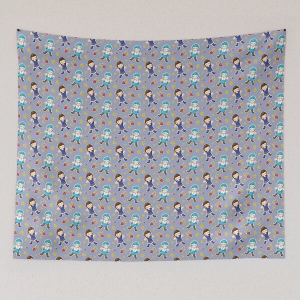 Item preview, Blue Cookie Girls | Pattern designed and sold by Anithia.