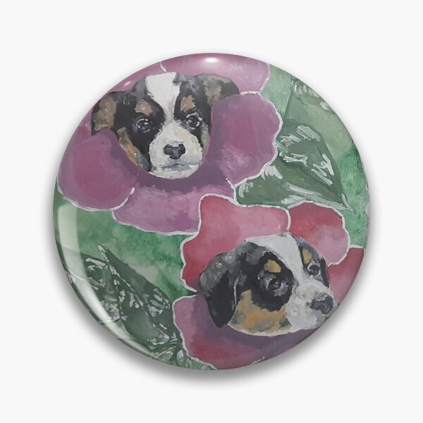 Item preview, Corgis in Bloom designed and sold by ChaoticKit.