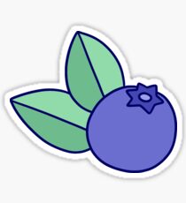 Blueberry Stickers | Redbubble