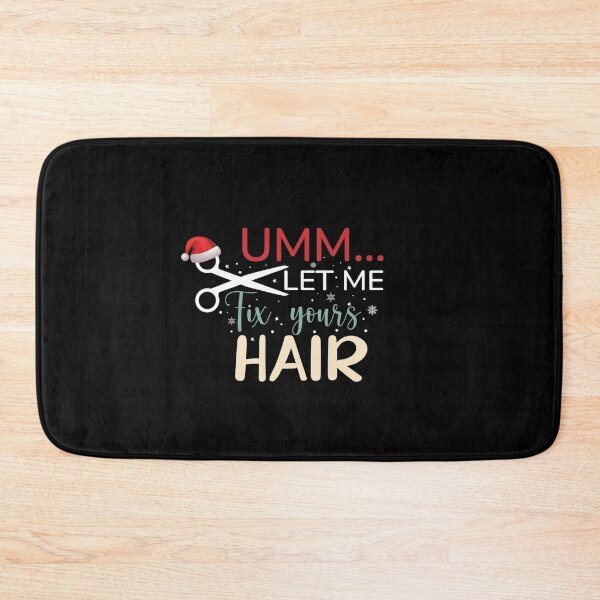 Item preview, Let me fix your hair with Santa's Hat Funny Christmas Hairstylist designed and sold by patroart.
