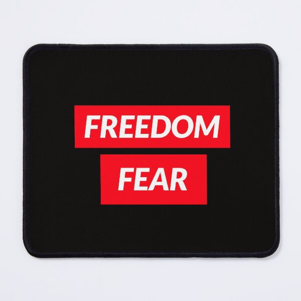 Item preview, FREEDOM OVER FEAR designed and sold by PowerfulPrinted.