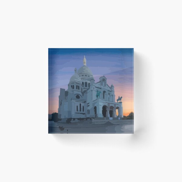 Item preview, Sacre Coeur Painting designed and sold by Positive Lad.