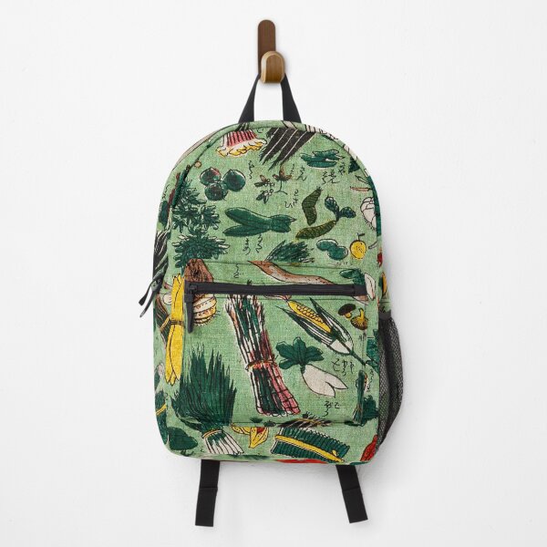 Item preview, Classical Japanese Art: Vegetables from a grocer by Shigenobu designed and sold by Naturalist Prints.