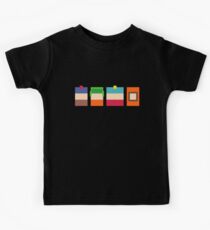 South Park Boys Pixel Art Kids Tee