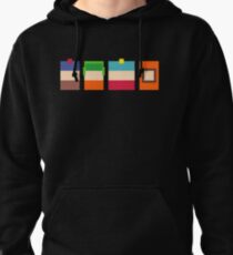 South Park Boys Pixel Art Pullover Hoodie