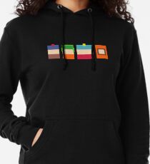 South Park Jungen Pixel Art Leichter Hoodie