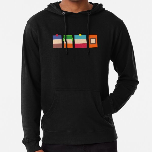 South Park Boys Pixel Art Lightweight Hoodie