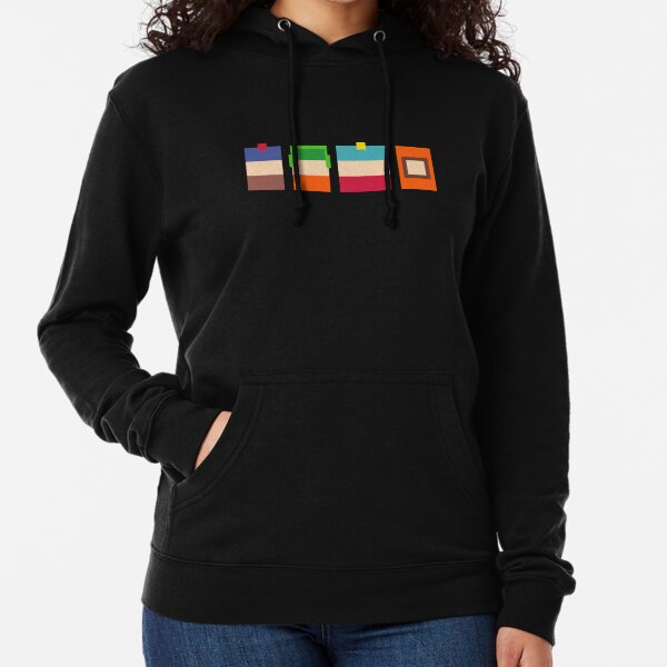 South Park Boys Pixel Art Lightweight Hoodie