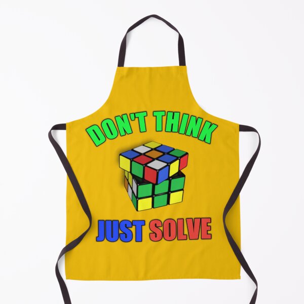 Item preview, Speedcubing Quotes - Don't Think, Just Solve(yellow) designed and sold by Delandor.
