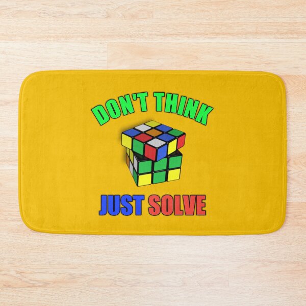 Item preview, Speedcubing Quotes - Don't Think, Just Solve(yellow) designed and sold by Delandor.