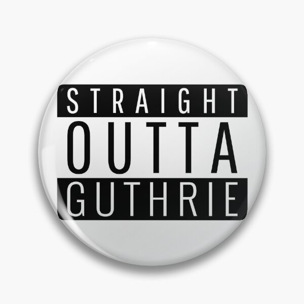 Item preview, Straight Outta Guthrie Oklahoma  designed and sold by Teelogic.