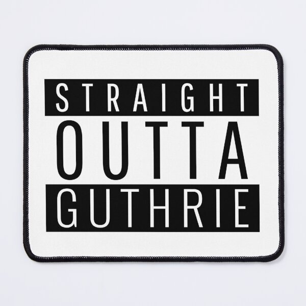 Item preview, Straight Outta Guthrie Oklahoma designed and sold by Teelogic.