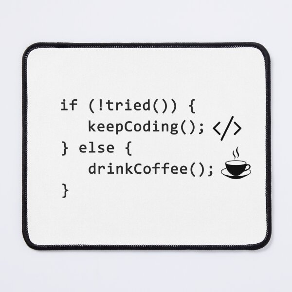 Item preview, If Not Tired Keep Coding Else Drink Coffee designed and sold by devtshirts.