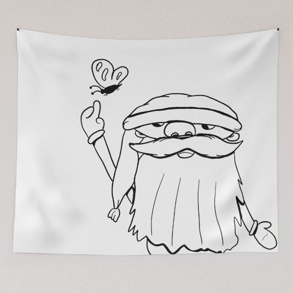 Item preview, Copy of Cute gnome and butterfly designed and sold by Antiope33.