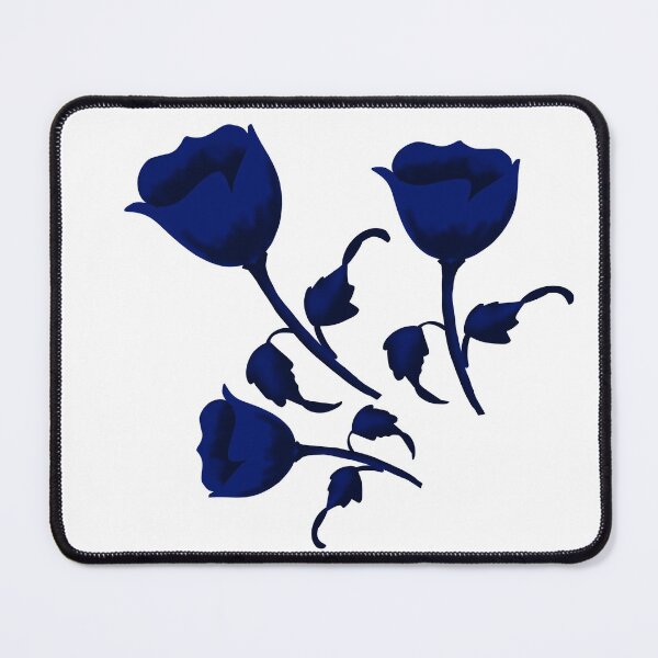 Item preview, Dark Blue Floral Design in Three designed and sold by Susaans-Art.