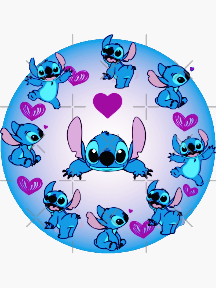 Cute Stitch  Sticker for Sale by FalChi