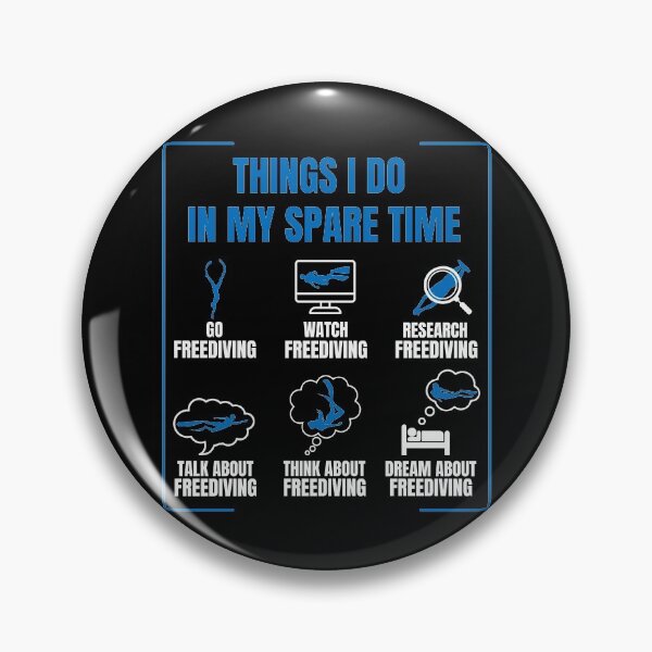 Item preview, Freediving - Things I Do In My Spare Time designed and sold by cotros.