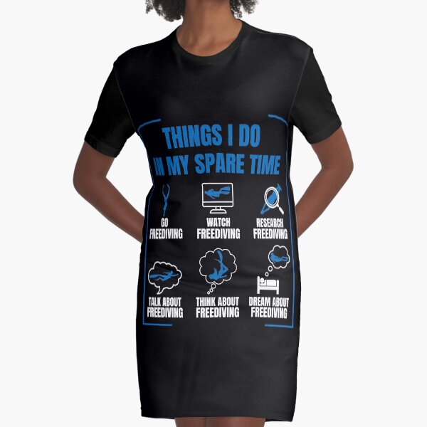 Item preview, Freediving - Things I Do In My Spare Time designed and sold by cotros.