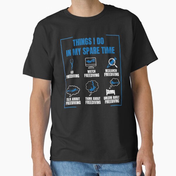 Item preview, Freediving - Things I Do In My Spare Time designed and sold by cotros.