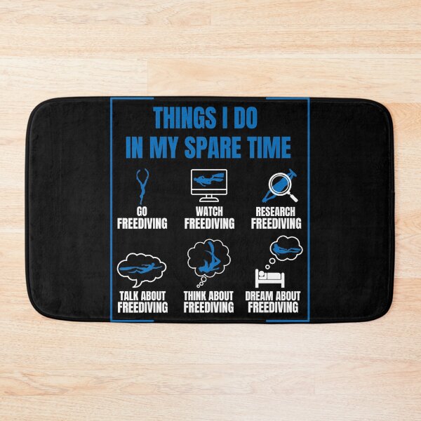 Item preview, Freediving - Things I Do In My Spare Time designed and sold by cotros.