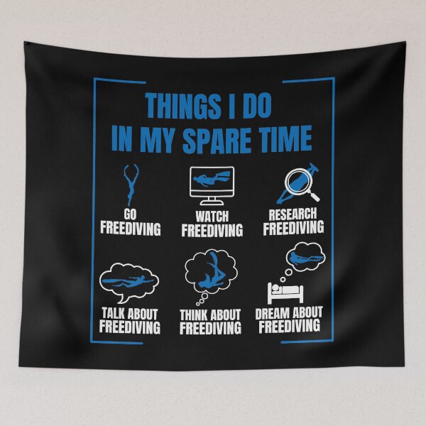 Item preview, Freediving - Things I Do In My Spare Time designed and sold by cotros.