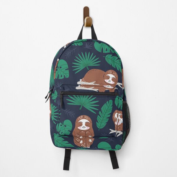 Item preview, Cute Sloth And Tropical Palm Leaves  designed and sold by HauckClothing.