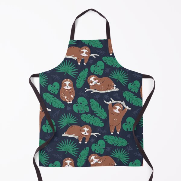 Item preview, Cute Sloth And Tropical Palm Leaves designed and sold by HauckClothing.