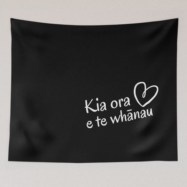 Item preview, Kia ora e te whānau designed and sold by CreateShape.
