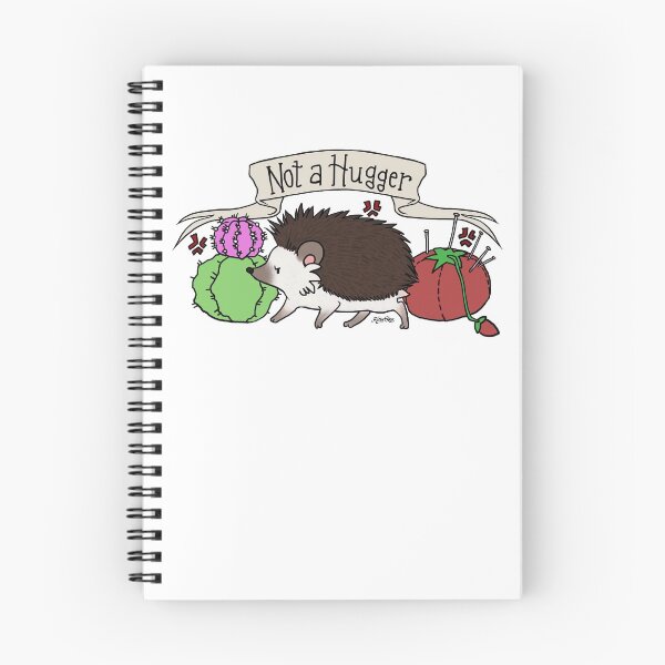 Item preview, Not A Hugger - Antisocial Hedgehog  designed and sold by Kittie Peters.