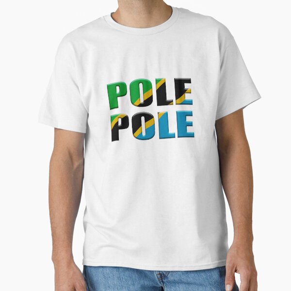 Item preview, Tanzanian flag and the often used Swahili word Polepole meaning slowly slowly.  designed and sold by stuwdamdorp.